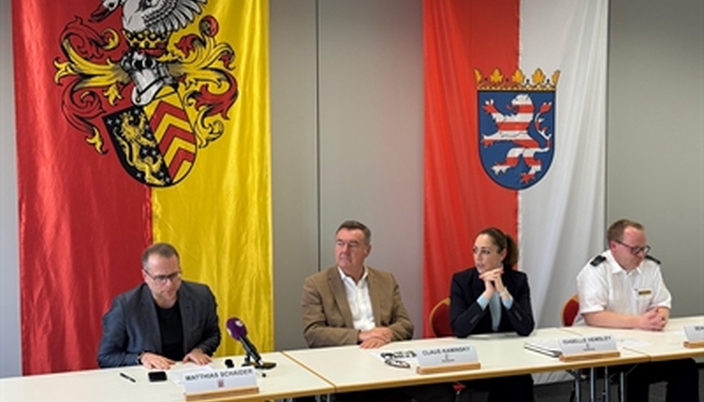 250 Kilogramm Bombe in Hanau Großauheim kontrolliert gesprengt 250 Kilogramm Bombe in Hanau Großauheim kontrolliert gesprengt