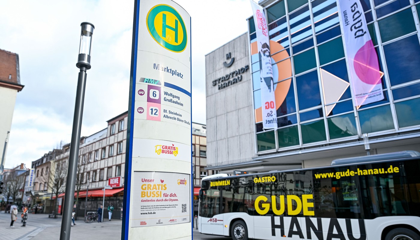 Hanau führt kostenlose Buszone in der Innenstadt ein