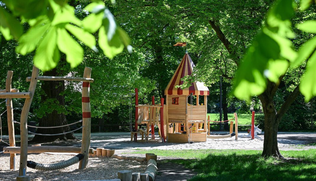 Neuer Spielbereich im Hanauer Schlossgarten öffnet am 11. Mai Neuer Spielbereich im Hanauer Schlossgarten öffnet am 11. Mai